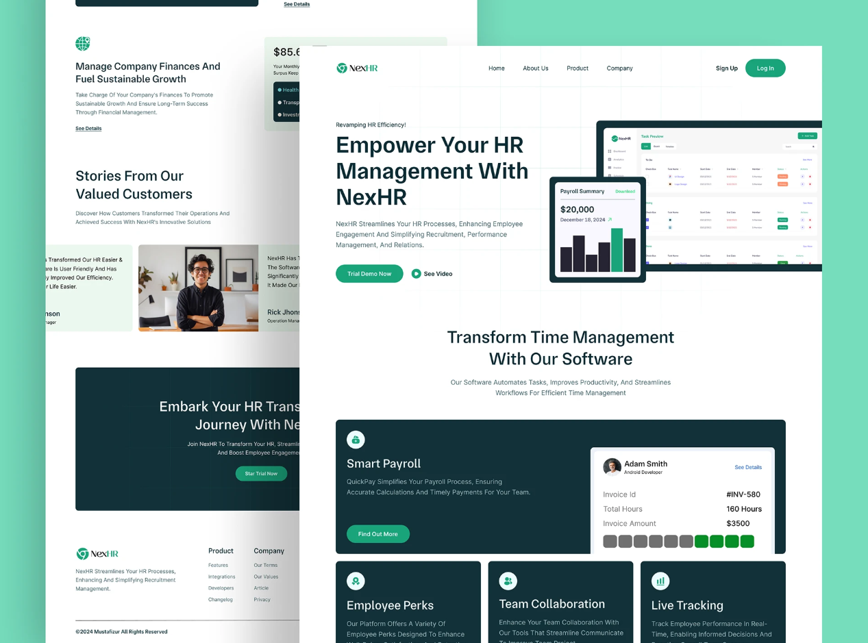 HR & Payroll Management SaaS